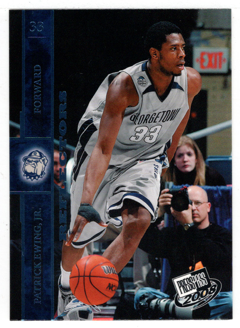 Patrick Ewing Jr. - Georgetown Hoyas - Reflectors (NCAA - NBA Basketball Card) 2008 Press Pass # 7 Mint