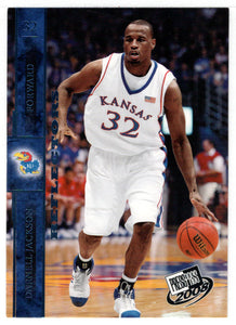 Darnell Jackson - Kansas Jayhawks - Reflectors (NCAA - NBA Basketball Card) 2008 Press Pass # 16 Mint