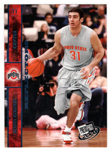 Kosta Koufos - Ohio State Buckeyes - Reflectors (NCAA - NBA Basketball Card) 2008 Press Pass # 19 Mint