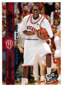 D.J. White - Indiana Hoosiers - Reflectors (NCAA - NBA Basketball Card) 2008 Press Pass # 35 Mint