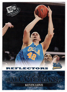 Kevin Love - UCLA Bruins - Reflectors - All Americians (NCAA - NBA Basketball Card) 2008 Press Pass # 48 Mint