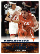 D.J. Augustin - Texas Longhorns - Reflectors - All Americians (NCAA - NBA Basketball Card) 2008 Press Pass # 49 Mint