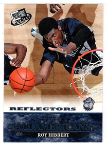 Roy Hibbert - Georgetown Hoyas - Reflectors - All Americians (NCAA - NBA Basketball Card) 2008 Press Pass # 53 Mint