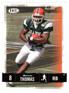 Marcus Thomas - UTEP Miners (NFL - NCAA Football Card) 2008 Sage Hit # 8 Mint