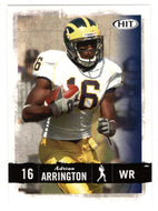 Adrian Arrington - Michigan Wolverines (NFL - NCAA Football Card) 2008 Sage Hit # 16 Mint