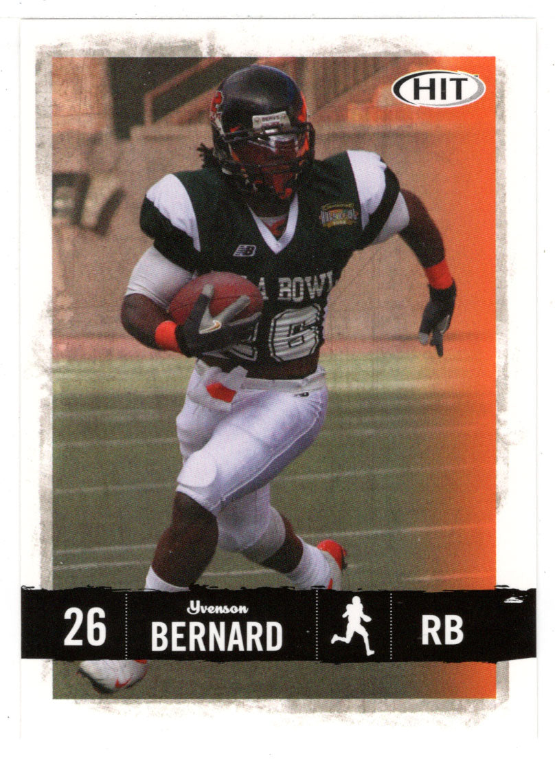 Yvenson Bernard - Oregon State Beavers (NFL - NCAA Football Card) 2008 Sage Hit # 26 Mint
