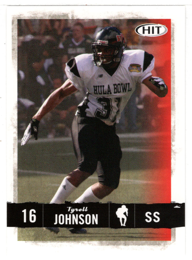 Tyrell Johnson - Arkansas State Red Wolves (NFL - NCAA Football Card) 2008 Sage Hit # 37 Mint
