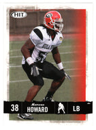 Marcus Howard - Georgia Bulldogs (NFL - NCAA Football Card) 2008 Sage Hit # 38 Mint