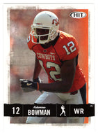 Adarius Bowman - Oklahoma State Cowboys (NFL - NCAA Football Card) 2008 Sage Hit # 42 Mint