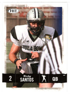 Ricky Santos - New Hampshire Wildcats (NFL - NCAA Football Card) 2008 Sage Hit # 43 Mint