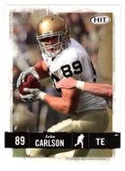 John Carlson - Notre Dame Fighting Irish (NFL - NCAA Football Card) 2008 Sage Hit # 49 Mint
