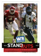 Malcolm Kelly - DeSean Jackson - Stand Outs (NFL - NCAA Football Card) 2008 Sage Hit # 65 Mint