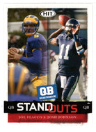 Joe Flacco - Josh Johnson - Stand Outs (NFL - NCAA Football Card) 2008 Sage Hit # 66 Mint