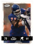 Ryan Clady - Boise State Broncos (NFL - NCAA Football Card) 2008 Sage Hit # 79 Mint