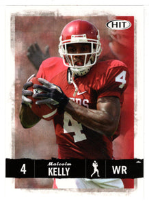 Malcolm Kelly - Oklahoma Sooners (NFL - NCAA Football Card) 2008 Sage Hit # 84 Mint