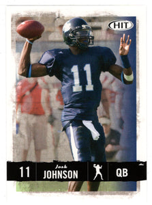 Josh Johnson - San Diego Toreros (NFL - NCAA Football Card) 2008 Sage Hit # 89 Mint