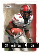 Leodis McKelvin - Troy Trojans (NFL - NCAA Football Card) 2008 Sage Hit # 93 Mint