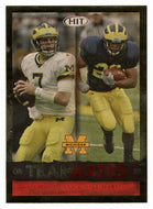 Chad Henne - Mike Hart - Michigan Wolverines - TeamMates - GOLD (NFL - NCAA Football Card) 2008 Sage Hit # 56 Mint