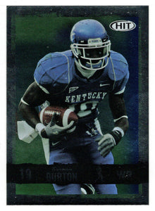Keenan Burton - Kentucky Wildcats - SILVER (NFL - NCAA Football Card) 2008 Sage Hit # 19 Mint