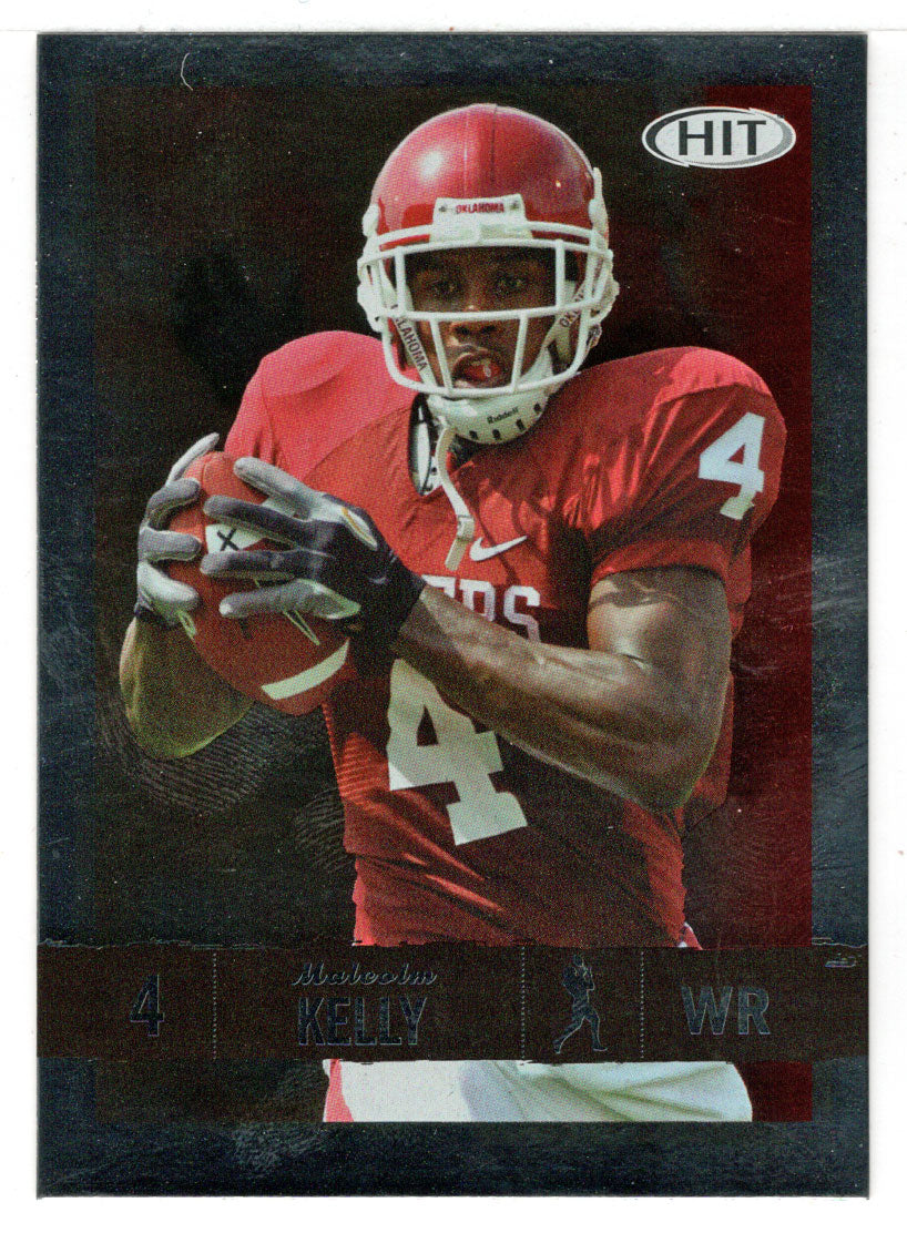 Malcolm Kelly - Oklahoma Sooners - SILVER (NFL - NCAA Football Card) 2008 Sage Hit # 84 Mint