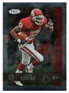 Allen Patrick - Oklahoma Sooners - SILVER (NFL - NCAA Football Card) 2008 Sage Hit # 86 Mint