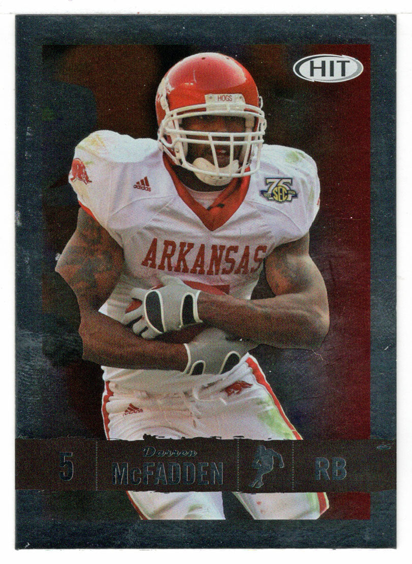 Darren McFadden - Arkansas Razorbacks - SILVER (NFL - NCAA Football Ca –  PictureYourDreams