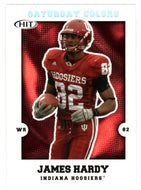 James Hardy - Indiana Hoosiers - Saturday Colors (NFL - NCAA Football Card) 2008 Sage Hit # S-10 Mint