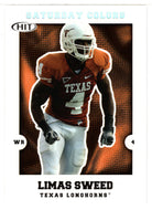 Limas Sweed - Texas - Saturday Colors (NFL - NCAA Football Card) 2008 Sage Hit # S-11 Mint