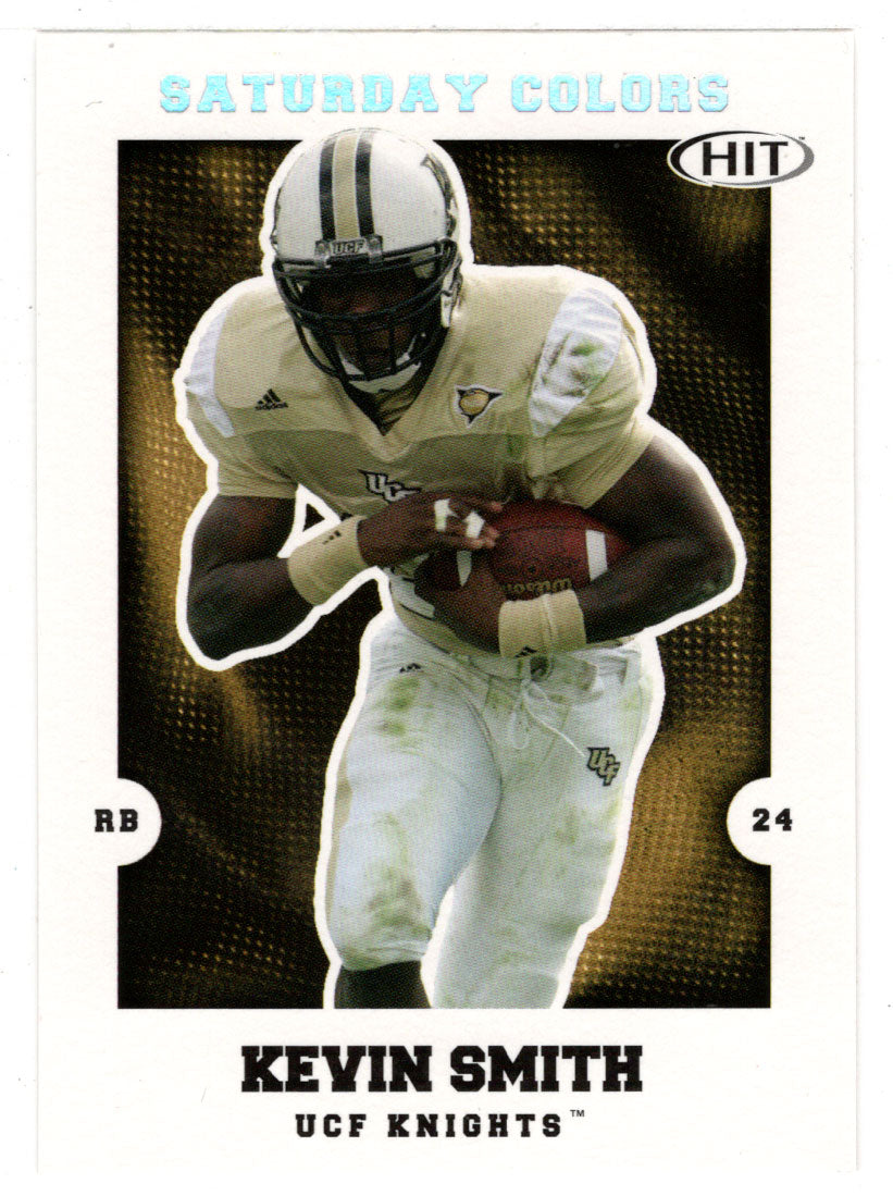 Kevin Smith - UCF Knights - Saturday Colors (NFL - NCAA Football Card) 2008 Sage Hit # S-23 Mint