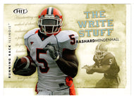 Rashard Mendenhall - Illinois Fighting Illini - The Write Stuff (NFL - NCAA Football Card) 2008 Sage Hit # WS-17 Mint