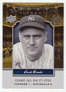 Earle Combs - New York Yankees (MLB Baseball Card) 2008 Upper Deck Yankee Stadium Legacy Collection # 161 Mint