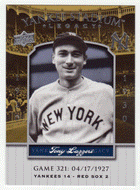 Tony Lazzeri - New York Yankees (MLB Baseball Card) 2008 Upper Deck Yankee Stadium Legacy Collection # 321 Mint