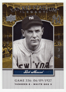 Bob Meusel - New York Yankees (MLB Baseball Card) 2008 Upper Deck Yankee Stadium Legacy Collection # 336 Mint