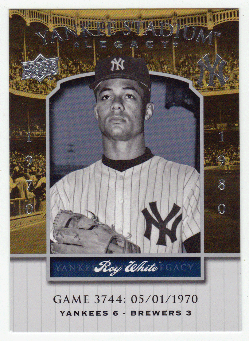 Roy White - New York Yankees (MLB Baseball Card) 2008 Upper Deck Yankee Stadium Legacy Collection # 3744 Mint