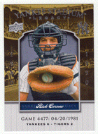 Rick Cerone - New York Yankees (MLB Baseball Card) 2008 Upper Deck Yankee Stadium Legacy Collection # 4477 Mint