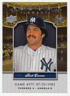 Rick Cerone - New York Yankees (MLB Baseball Card) 2008 Upper Deck Yankee Stadium Legacy Collection # 4577 Mint