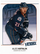 Ales Kotalik - Edmonton Oilers (NHL Hockey Card) 2009-10 Upper Deck Victory # 76 Mint