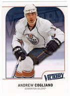 Andrew Cogliano - Edmonton Oilers (NHL Hockey Card) 2009-10 Upper Deck Victory # 77 Mint