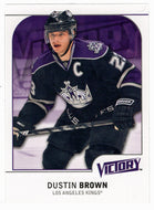 Dustin Brown - Los Angeles Kings (NHL Hockey Card) 2009-10 Upper Deck Victory # 94 Mint
