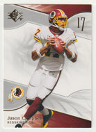 Jason Campbell - Washington Redskins (NFL Football Card) 2009 Upper Deck SP Authentic Retail # 1 Mint