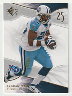 LenDale White - Tennessee Titans (NFL Football Card) 2009 Upper Deck SP Authentic Retail # 6 Mint