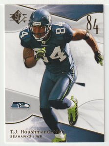 T.J. Houshmandzadeh - Seattle Seahawks (NFL Football Card) 2009 Upper Deck SP Authentic Retail # 14 Mint