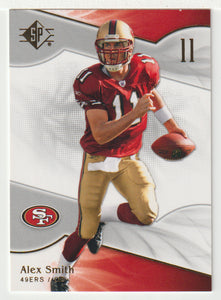 Alex Smith - San Francisco 49ers (NFL Football Card) 2009 Upper Deck SP Authentic Retail # 16 Mint