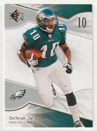 DeSean Jackson - Philadelphia Eagles (NFL Football Card) 2009 Upper Deck SP Authentic Retail # 25 Mint