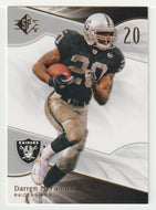 Darren McFadden - Oakland Raiders (NFL Football Card) 2009 Upper Deck SP Authentic Retail # 29 Mint