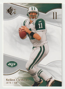 Kellen Clemens - New York Jets (NFL Football Card) 2009 Upper Deck SP Authentic Retail # 31 Mint