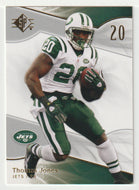 Thomas Jones - New York Jets (NFL Football Card) 2009 Upper Deck SP Authentic Retail # 32 Mint