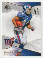Ahmad Bradshaw - New York Giants (NFL Football Card) 2009 Upper Deck SP Authentic Retail # 37 Mint