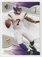 Tarvaris Jackson - Minnesota Vikings (NFL Football Card) 2009 Upper Deck SP Authentic Retail # 46 Mint