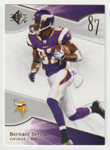 Bernard Berrian - Minnesota Vikings (NFL Football Card) 2009 Upper Deck SP Authentic Retail # 48 Mint
